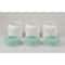 DII® 5.6" Aqua Ceramic Jar Canister Set, 3ct.